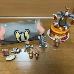 【激レア❗️】トムとジェリー ❣️フィギュア9体セット【新品・送料無料】 WB100th Anniversary トムとジェリー MASHUPS フィギュア