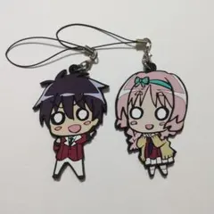 異能バトルは日常系のなかで　ラバーストラップ　2個セット