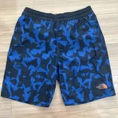THE NORTH FACE 水陸両用水着 青黒 カモフラ　L/G