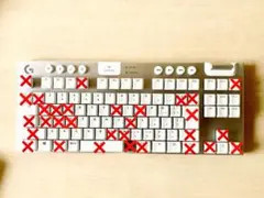 Logitech G913 TKL 白 キーキャップのサムネイル