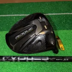ローグSTトリプルダイヤモンドLSドライバー9度 レフティ用 ダース6s