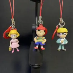 MOTHER2 ギーグの逆襲 フィギュアストラップ2 ネス ポーラ ジェフ