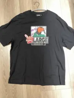 XLARGE×SKOLOCT コラボ　Tシャツ　黒　XL