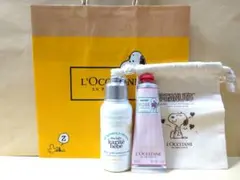 【新品未使用おまけつき】L'OCCITANE スヌーピー ハンドクリームセット