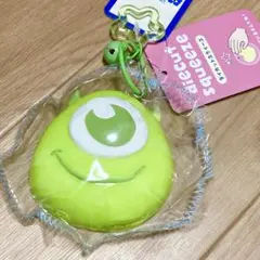 ディズニー　ダイカットスクイーズ　マイク　モンスターズインク