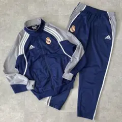 00s adidas レアルマドリード トレーニングジャージ/オフィシャル/L