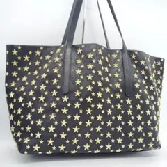 未使用級 ジミーチュウ サシャL 大容量 A4 ゴールド スタッズ 肩掛け