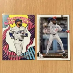 Topps MLB 2025 Serise2 テオスカーヘルナンデス　2枚セット