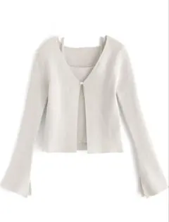 週末限定セール‼️ GRL フレアスリーブニットカーディガン dr597 Sサイズ