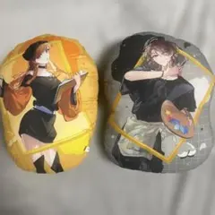 一番くじ カラフルピーチ Powerful Art クッション えと うりセット