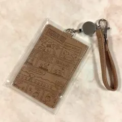 PEANUTS スヌーピー パスケース【新品】ICカードケース 定期入れ
