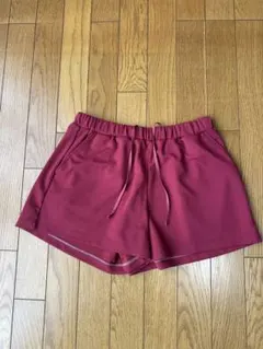 Prins バドミントン用 スポーツパンツ ワインレッド　Lのサムネイル