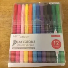 Tombow PLAY COLOR 2 12色セット 水性サインペンのサムネイル