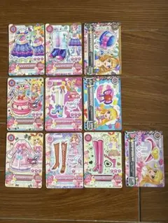 アイカツカード 10枚まとめ売り エンジェリーシュガー ワンピース
