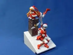 エヴァンゲリオン 舞い降りた天使たち 非売品 フィギュア レイ &アスカ