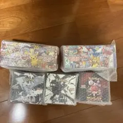 S*k様 ポケモンカード 未開封BOX5種セット シュリンク付き - メルカリ