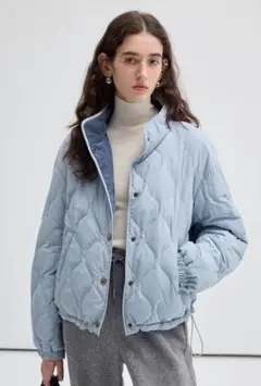 CHIC & THINGS リバーシブル　ダウンジャケット