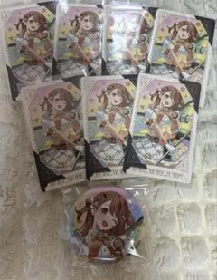 プロセカ感謝祭グリカN7枚、缶バッジ