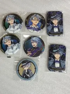 ツイステッドワンダーランド　アズール・アーシェングロット　缶バッジ