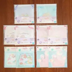 すみっコぐらし 一番くじ H賞 巾着 I賞 ペーパーコレクション 10点セット