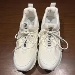 BEAXIS バランスコアスニーカー2 白 L 24 厚底 体幹 ダイエット - メルカリ