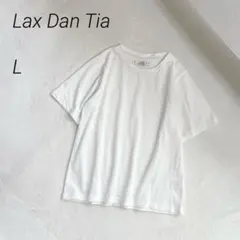 LaxDanTia　クルーネックTシャツ 半袖　無地　コットン混