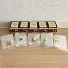 【セミコンプ5点セット】コメダ珈琲 Ｅ賞 ミニフィギュアチャーム 一番くじ