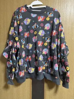 しまむら リトシー キャラクター柄フリル付きトレーナー