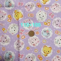 Sanrio ミュークルドリーミー 　プリントオックス生地 110×100