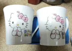【新品未使用】HELLO KITTY ペアマグカップ キティちゃん