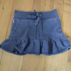 Ralph Lauren ネイビー フリルスカート 110cm