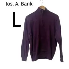 Jos. A. Bank [L] ハーフジップセーター ピマ綿