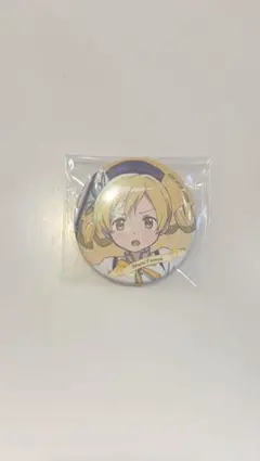 魔法少女まどか⭐︎マギカ ローソン コラボ グリッター缶バッジ 巴マミ