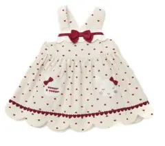 coeur a coeur ジャンパースカート アイボリー