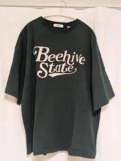 【美品】 WEGO 半袖 Tシャツ Lサイズ ダークグリーン ユニセックスのサムネイル