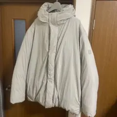 H*O様 GAP XL フード付きライトグレーダウンジャケット