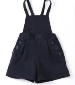 【COMME CAISM】キッズチノストレッチ２wayサロペットキュロット110