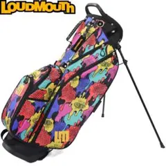 【新品】ラウドマウス キャディバッグ 8.5型 （400）ラウドスニーカーズ 楽天市場】LOUDMOUTH ラウドマウス LM-CB0010 8.5型 スタンドキャディ