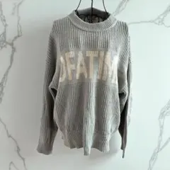 NICE CLAUP ニットセーター OFATIMA フリーサイズ　大きめ