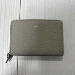 VASIC 二つ折り財布 グレージュ 「未使用」のサムネイル