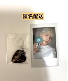 TXT ヒュニンカイ MOA CON ギターピックチャーム インスタントフォト