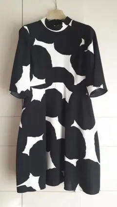 kate spade ☆美品☆ モノトーン柄ワンピース