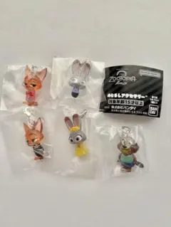 ズートピア2 めじるしアクセサリー コンプリートセット 全5種
