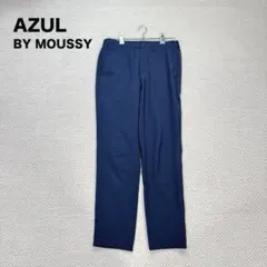 1 美品 アズールバイマウジー メンズ シアサッカー パンツ イージーパンツ Sのサムネイル
