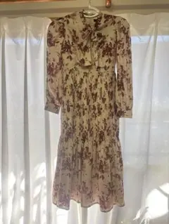 値下げしました An mille 花柄 ロングワンピース ワンピース