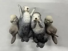 ラッコ カプセルトイ ガチャガチャ 4体セット