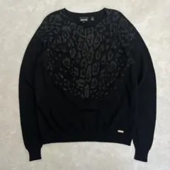 archive Black Leopard Print Sweaterのサムネイル