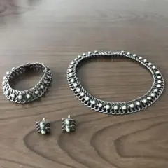【専用】ヴィンテージ シルバージュエリー セット　メキシカンジュエリー