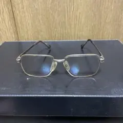 ヴィンテージ メタルフレーム 眼鏡 ゴールド