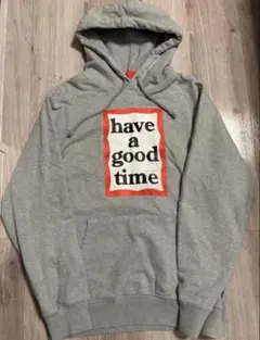 N*i様 have a good time パーカー　Mサイズ グレー have a good time パーカー M 灰色 - メルカリ